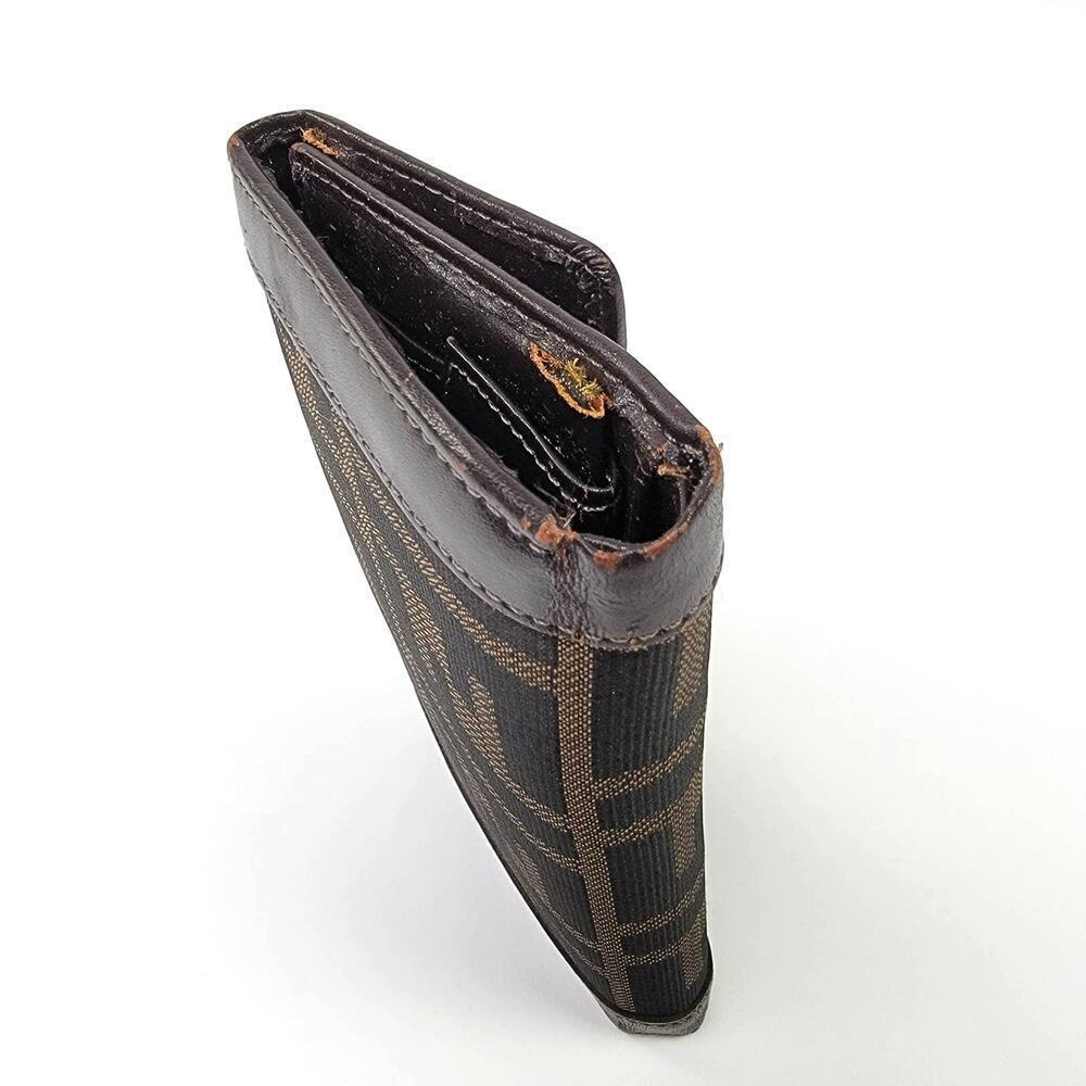 Vintage Y2k 2001 Fendi Zucca Tri-Fold Wallet - Picture 3 of 8